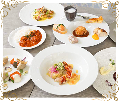 四季を味わうフレンチ