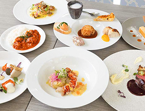 シェフおまかせディナーコース 